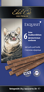 EDEL CAT  Колбаски  /лосось форель/  "Эдель Кэт"  -  1х6