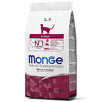 Monge Cat Indoor корм для домашних кошек 1,5 кг