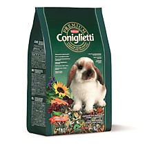 PADOVAN корм PREMIUM CONIGLIETTI комплексный/основной д/кроликов и молодняка (2кг) 