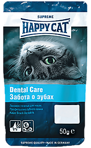 HAPPY CAT  Лакомое печенье /профилактика зубного камня/ "Хэппи Кэт" - 50 г