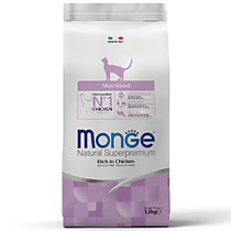 Monge Cat Sterilised корм для стерилизованных кошек 1,5 кг