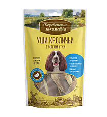 ДЕРЕВЕНСКИЕ ЛАКОМСТВА Уши Кроличьи с мясом Утки