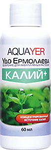 AQUAYER, "Удо Ермолаева КАЛИЙ+”, 60 mL