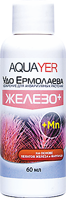 AQUAYER, "Удо Ермолаева ЖЕЛЕЗО+”, 60 mL