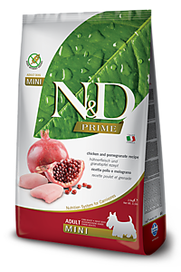 Фармина N&D DOG PRIME Мини для собак с курицей и гранатом 800г