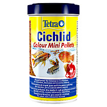 Tetra Cichlid Colour Mini корм для всех видов цихлид для улучшения окраса 500 мл