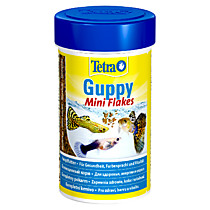 Tetra Guppy корм в хлопьях для живородящих пецилиевых рыб (гуппи) 250мл