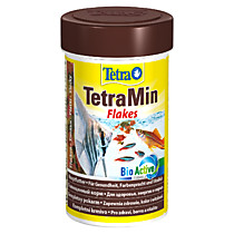 Tetra Min корм для всех видов рыб в виде хлопьев 100 мл