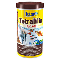 Tetra Min корм для всех видов рыб в виде хлопьев 1 л