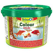 Tetra Pond Color Sticks корм для прудовых рыб, палочки для окраски 10 л