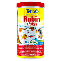 Tetra Rubin корм в хлопьях для улуч.окраса всех видов рыб 1 л