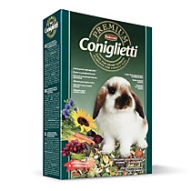 PADOVAN корм PREMIUM CONIGLIETTI комплексный/основной д/кроликов и молодняка (500г) 