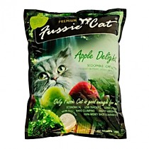 Fussie Cat Наполнитель комкующийся "Яблоко" 10 л, 8,2 кг, 