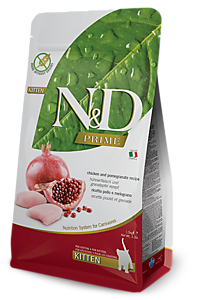 Фармина N&D CAT PRIME для котят с курицей и гранатом 300г