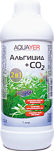AQUAERUS Альгицид и СО2, 1 л.