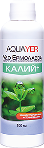 AQUAYER, "Удо Ермолаева КАЛИЙ+”, 100 mL