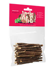 LITTLE ONE Лакомство для грызунов ВЕТВИ СМОРОДИНЫ для ухода за зубами  50 гр