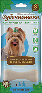 ДЕРЕВЕНСКИЕ ЛАКОМСТВА Зубочистики Кальциевые д/с мелких пор.  60 г