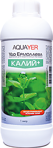 AQUAYER, "Удо Ермолаева КАЛИЙ+”, 1 L