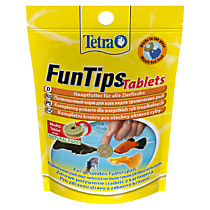 Tetra Fun Tips Tablets  Таблетки лакомство для всех видов рыбок 20таб.