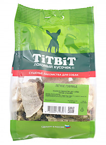 TIT BIT Легкое говяжье  - мягкая упаковка