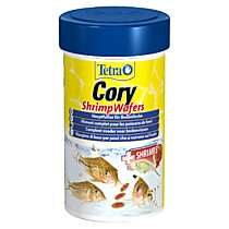 Tetra Cory Shrimp Wafers Корм для плекостомусов и коридорасов 100мл 