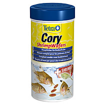 Tetra Cory Shrimp Wafers Корм для плекостомусов и коридорасов 250мл 