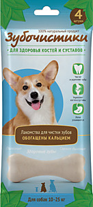ДЕРЕВЕНСКИЕ ЛАКОМСТВА Зубочистики Кальциевые д/с средних пор.  90 г