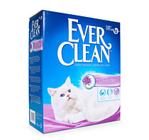 EVER CLEAN Lavander наполнитель комкующийся с ароматом лаванды д/кошек 10 л