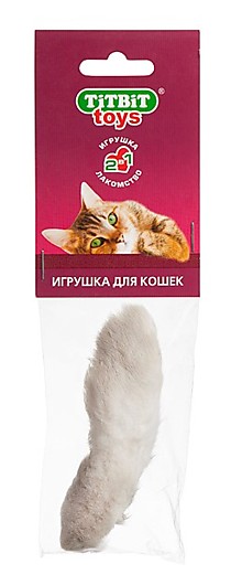 TIT BIT Лапка пушистая мягкая упаковка лакомство для кошек 0,016 кг